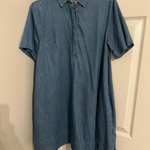 Blue Denim Dress